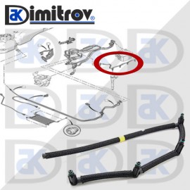 Маркуч гориво Citroen C3 C4 C4 Picasso C5 Berlingo Jumpy Xsara Picasso Peugeot 206 207 307 308 407 Expert Partner
